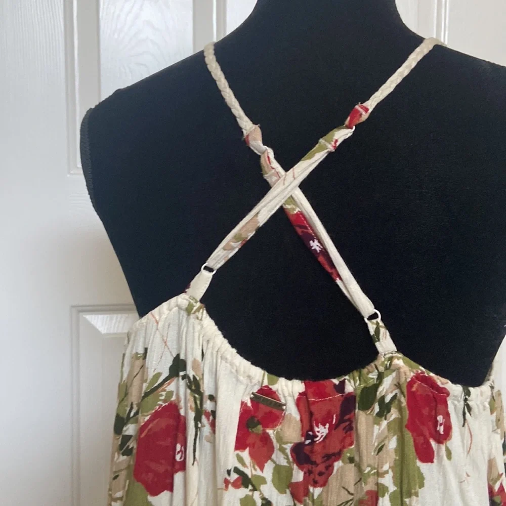 VOLCOM floral size small dress - Picture 5 of 6